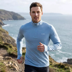 Tricou Merinos Finn Zip ML 210 Bărbați