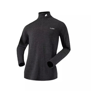 Tricou Merinos Finn Zip ML 210 Bărbați