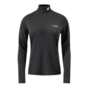 Tricou Merinos Bjork Zip ML 210 Femei
