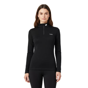 Tricou Merinos Bjork Zip ML 210 Femei