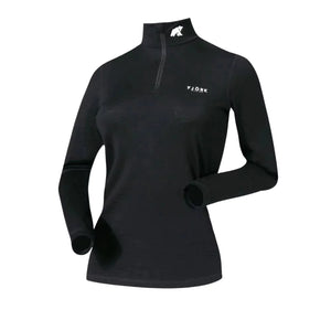 Tricou Merinos Bjork Zip ML 210 Femei