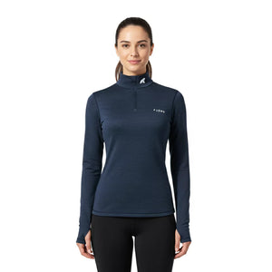 Tricou Merinos Bjork Zip ML 210 Femei