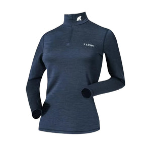 Tricou Merinos Bjork Zip ML 210 Femei