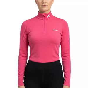 Tricou Merinos Bjork Zip ML 210 Femei