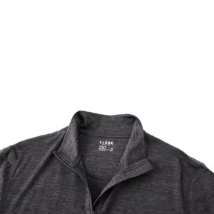 Tricou Merinos Finn Zip ML 210 Bărbați